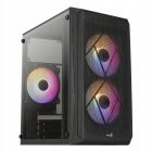 Корпус Aerocool CS-107-A-BK-V2  USB 3.0  (3 вентилятора) mATX Новый