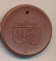 Лот: 16841517. Фото: 2. Германия ГДР 1965 Медаль 800 лет... Значки, медали, жетоны
