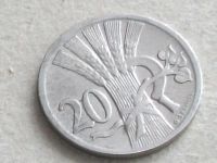 Лот: 20013173. Фото: 2. Монета 20 геллер Чехословакия... Монеты