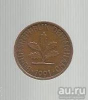 Лот: 9452619. Фото: 2. ФРГ - Германия. 1 пфенниг 1991... Монеты