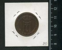 Лот: 17005504. Фото: 2. (№ 7429 ) Норвегия 5 Оре 1951... Монеты