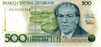 Лот: 41813. Фото: 2. Бразилия. 500 крузейро 1987г... Банкноты