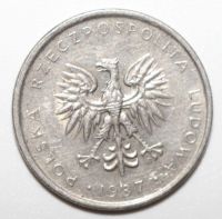 Лот: 8127703. Фото: 2. 10 злотых 1987 год. Польша. Монеты