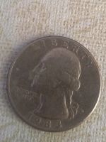Лот: 18632032. Фото: 2. сша 25 центов 1983г. Монеты