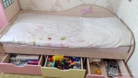 Лот: 21600694. Фото: 4. Кровать для детской комнаты девочки. Красноярск