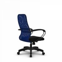 Лот: 20986617. Фото: 2. Кресло МЕТТА SU-СK130-8 (Синий... Офисная мебель и домашние кабинеты