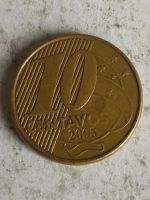 Лот: 16494417. Фото: 2. Бразилия 10 сентаво, 2005 г. Монеты