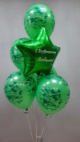 Лот: 20654812. Фото: 2. Гелиевые шары (камуфляж), воздушные... Сувениры, подарки