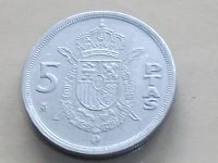 Лот: 16208355. Фото: 5. Монета 5 песет пять Испания 1983...