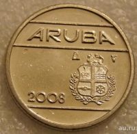 Лот: 9007024. Фото: 2. 10 центов 2008 Аруба. Монеты