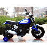 Лот: 21317757. Фото: 2. Детский мотоцикл Qike Чоппер синий... Электромотоциклы и комплектующие