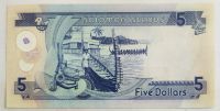 Лот: 21023101. Фото: 2. Соломоновы острова 5 долларов... Банкноты