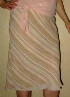 Лот: 7730145. Фото: 2. Элегантная двухслойная юбка из... Женская одежда