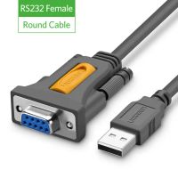 Лот: 21574397. Фото: 2. Адаптер UGREEN USB to RS-232 DB9... Носители информации
