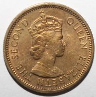 Лот: 21378689. Фото: 2. 5 центов 1955 год. Восточные Карибы. Монеты