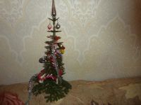 Лот: 21059705. Фото: 2. Мини-ёлка СССР с мини игрушками... Новый год!