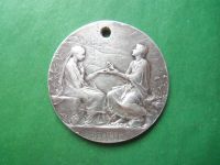 Лот: 19530280. Фото: 3. Серебряная свадебная медаль Франция... Коллекционирование, моделизм
