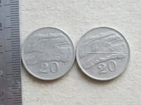 Лот: 19311515. Фото: 3. Монета 20 цент Зимбабве 1997... Коллекционирование, моделизм