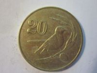 Лот: 11028725. Фото: 3. 20 центов 1985 Кипр птица на ветке... Коллекционирование, моделизм