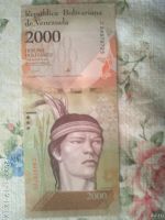 Лот: 18496904. Фото: 2. венесуэла 2000 боливара 2016... Банкноты