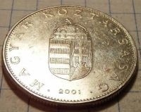 Лот: 9447030. Фото: 2. Венгрия 10 форинтов 2001. Монеты