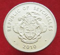 Лот: 15280374. Фото: 2. Сейшелы 1 рупия, 2010г. Монеты