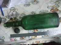 Лот: 18225115. Фото: 5. Бутылка зелёного стекла Ром Негро...