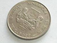 Лот: 7770178. Фото: 4. Монета 20 цент Сингапур 1991 герб... Красноярск