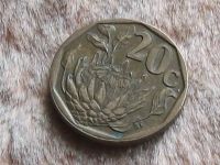 Лот: 9579949. Фото: 7. Монета 20 цент ЮАР южноафриканская...