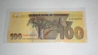 Лот: 20858777. Фото: 2. Зимбабве , 100 долларов , 2020... Банкноты