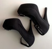 Лот: 9806470. Фото: 2. Шёлковые чёрные туфли, очень удобная... Женская обувь