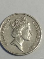 Лот: 18548979. Фото: 2. Австралия 10 центов 1989 г. Блеск... Монеты