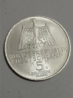 Лот: 21340216. Фото: 2. 5 марок 1971 г. Германия. ФРГ... Монеты