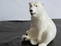Лот: 14406697. Фото: 2. Белый медведь фарфор статуэтка... Сувениры