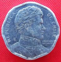 Лот: 4713542. Фото: 2. (№3569) 1 песо 1996 (Чили). Монеты