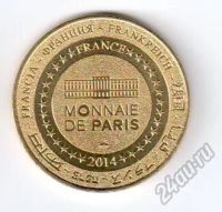 Лот: 5889804. Фото: 2. Франция 2014 жетон медаль Провинс... Значки, медали, жетоны