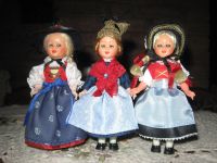 Лот: 17356692. Фото: 5. Винтажные куклы в национальных...