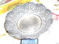 Лот: 10002908. Фото: 2. Красивая тарелка DELUX серебро... Посуда, кухонная утварь