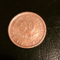 Лот: 9643644. Фото: 2. Мозамбик - Португальский 50 сентаво... Монеты