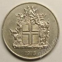 Лот: 25465. Фото: 2. Исландия. 10 крон 1973г. Монеты