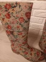 Лот: 21764897. Фото: 2. Резиновые сапоги в цветочек Отличное... Женская обувь