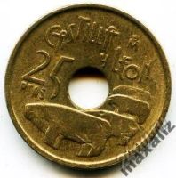 Лот: 5939912. Фото: 2. 25 песет 1995 года, Испания. Монеты