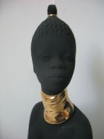 Лот: 19324052. Фото: 2. Юность Африки Негритянка Девушка... Антиквариат