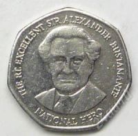 Лот: 1098803. Фото: 2. Ямайка. 1 доллар 2005г. Необычная... Монеты
