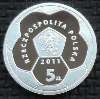 Лот: 7517187. Фото: 2. Польша 5 злотых 2011г = 100 лет... Монеты