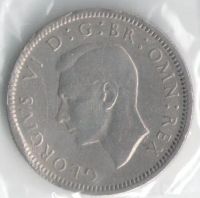 Лот: 13056310. Фото: 2. Англия Великобритания 6 пенсов... Монеты