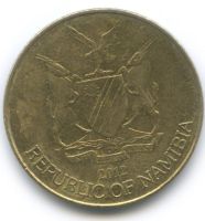 Лот: 18731846. Фото: 2. Намибия 5 долларов 2012. Монеты