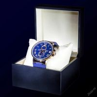 Лот: 6014658. Фото: 2. часы Ulysse Nardin синие мужские. Часы, аксессуары