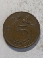 Лот: 16496842. Фото: 2. Нидерланды 5 центов, 1977. Монеты