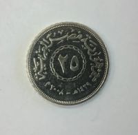 Лот: 21244526. Фото: 2. Монета Египет 25 пиастров 2008г. Монеты